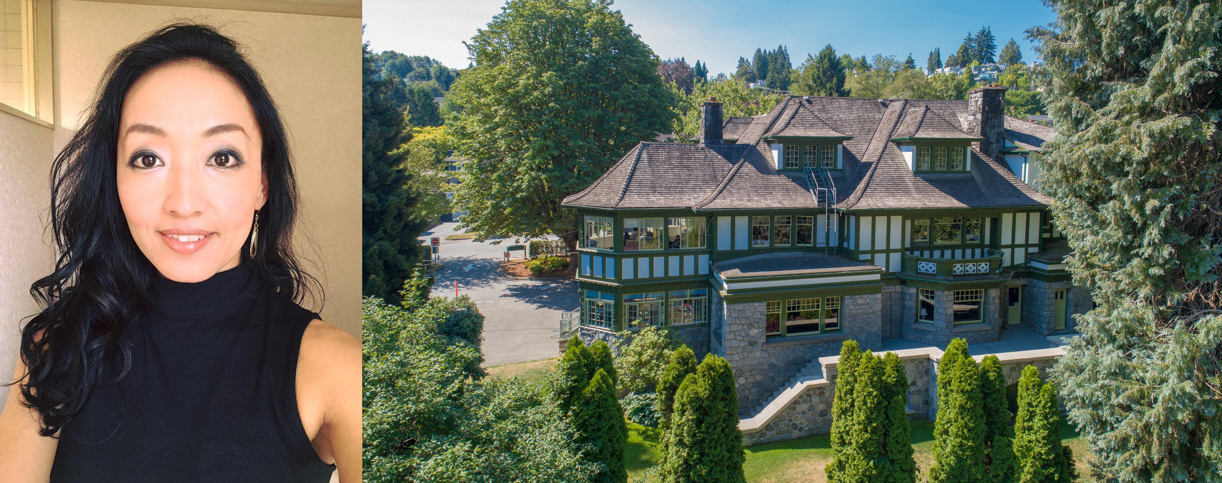 Ai Nakano and West Point Grey CC's Aberthau mansion