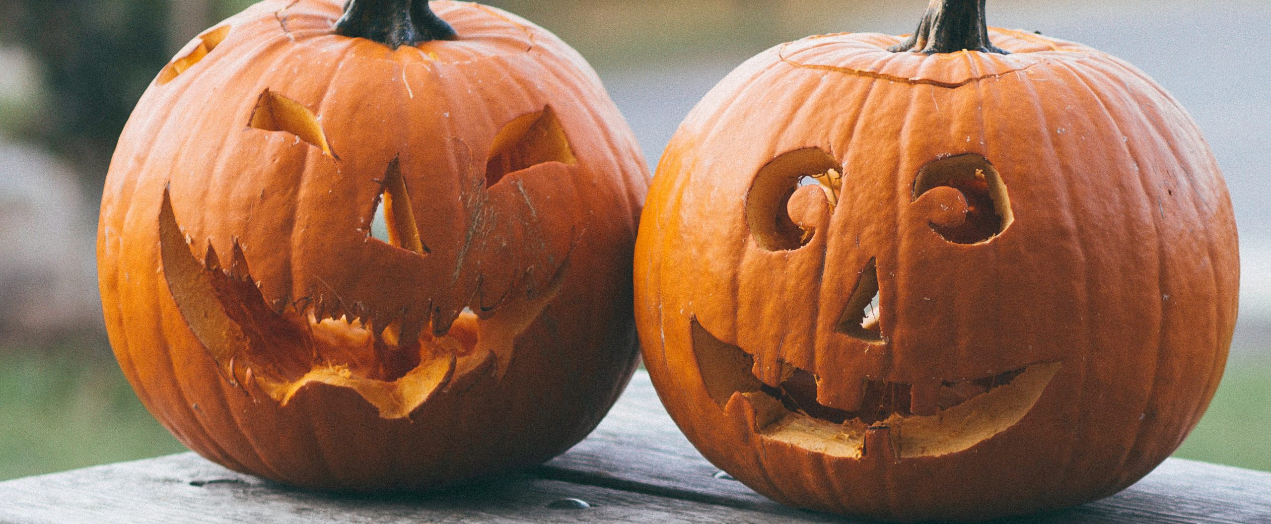 Pumpkin jack-o'-lanterns