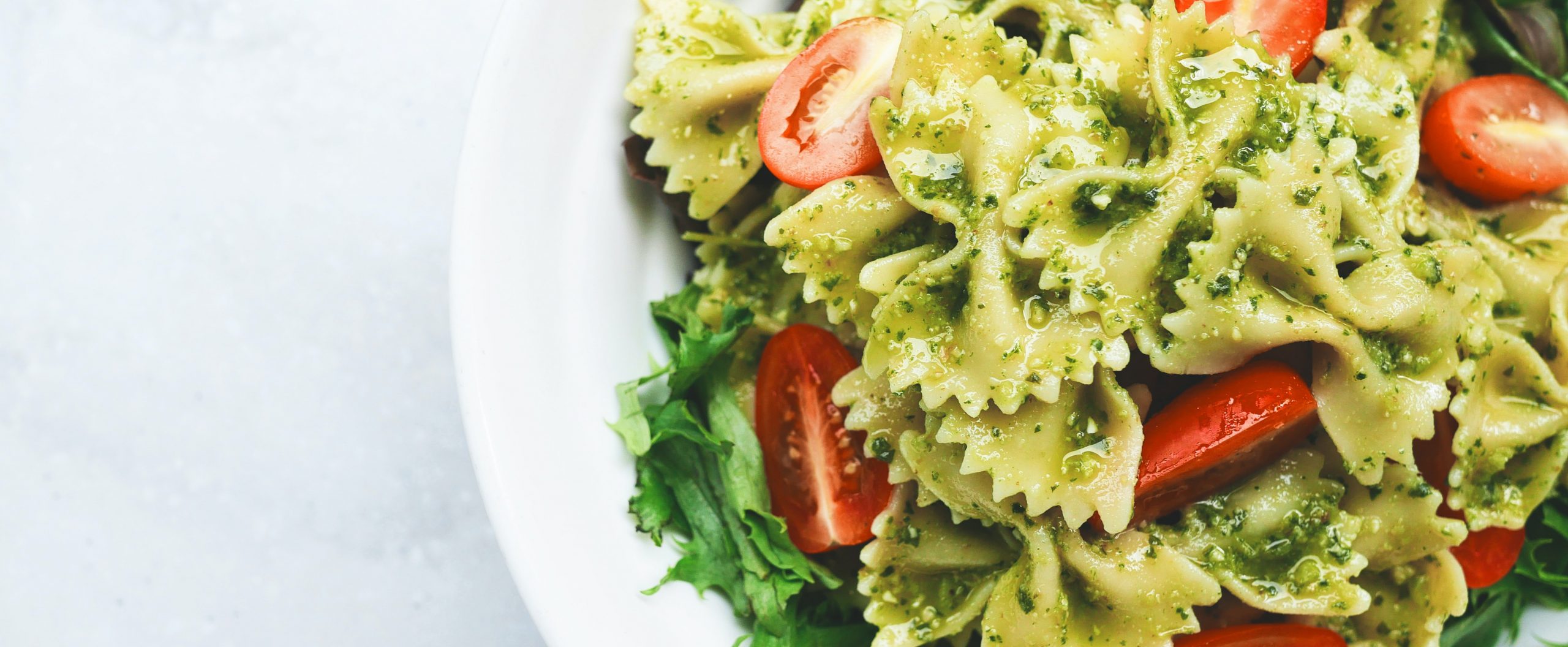 Bowtie pasta tomato basil
